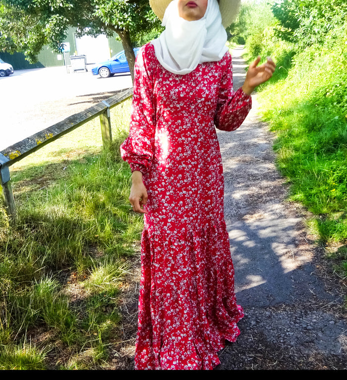 Adana Red Maxi Dress