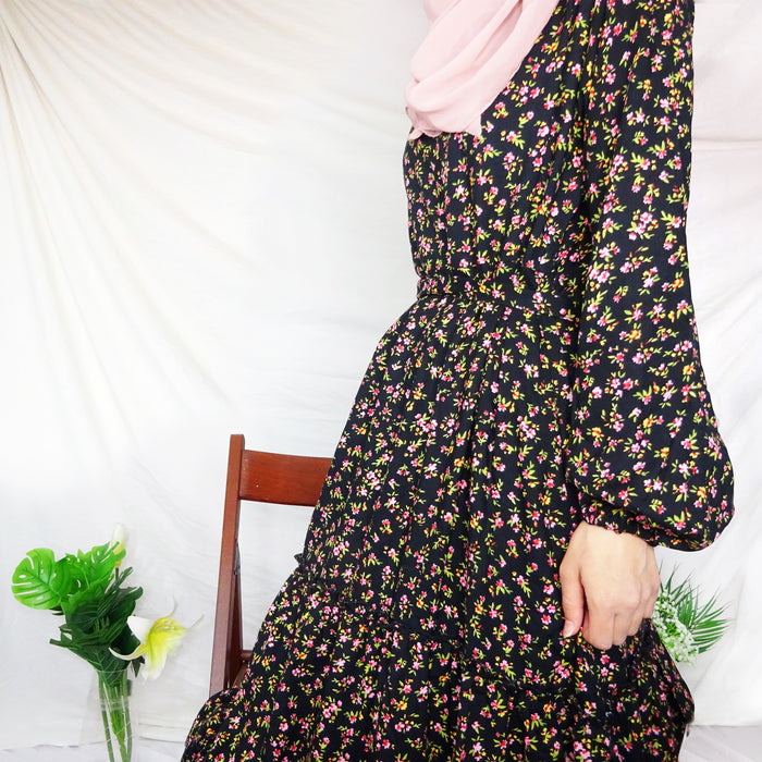 Fifi Black Maxi Dress