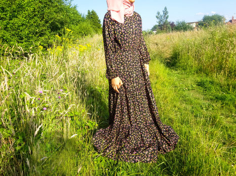 Fifi Black Maxi Dress