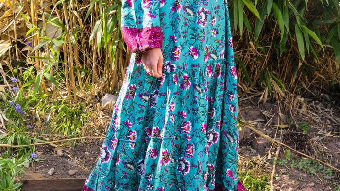 Shaila Aquamarine Green Maxi Dress Cute Covered And Boho Shaila Aquamarine Green Maxi Dress Cute Covered And Boho