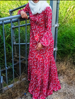 Adana Red Maxi Dress