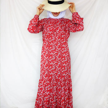 Adana Red Maxi Dress